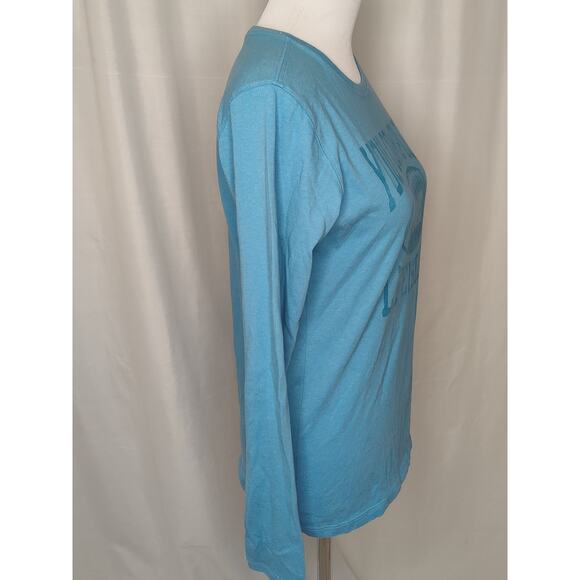 Life is Good long sleeve t-shirt tee classic fit You Complete Me Football blue - Picture 2 of 10